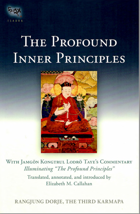 (image for) Third Karmapa Ranjung Dorje The Profound Inner Principles (PDF)